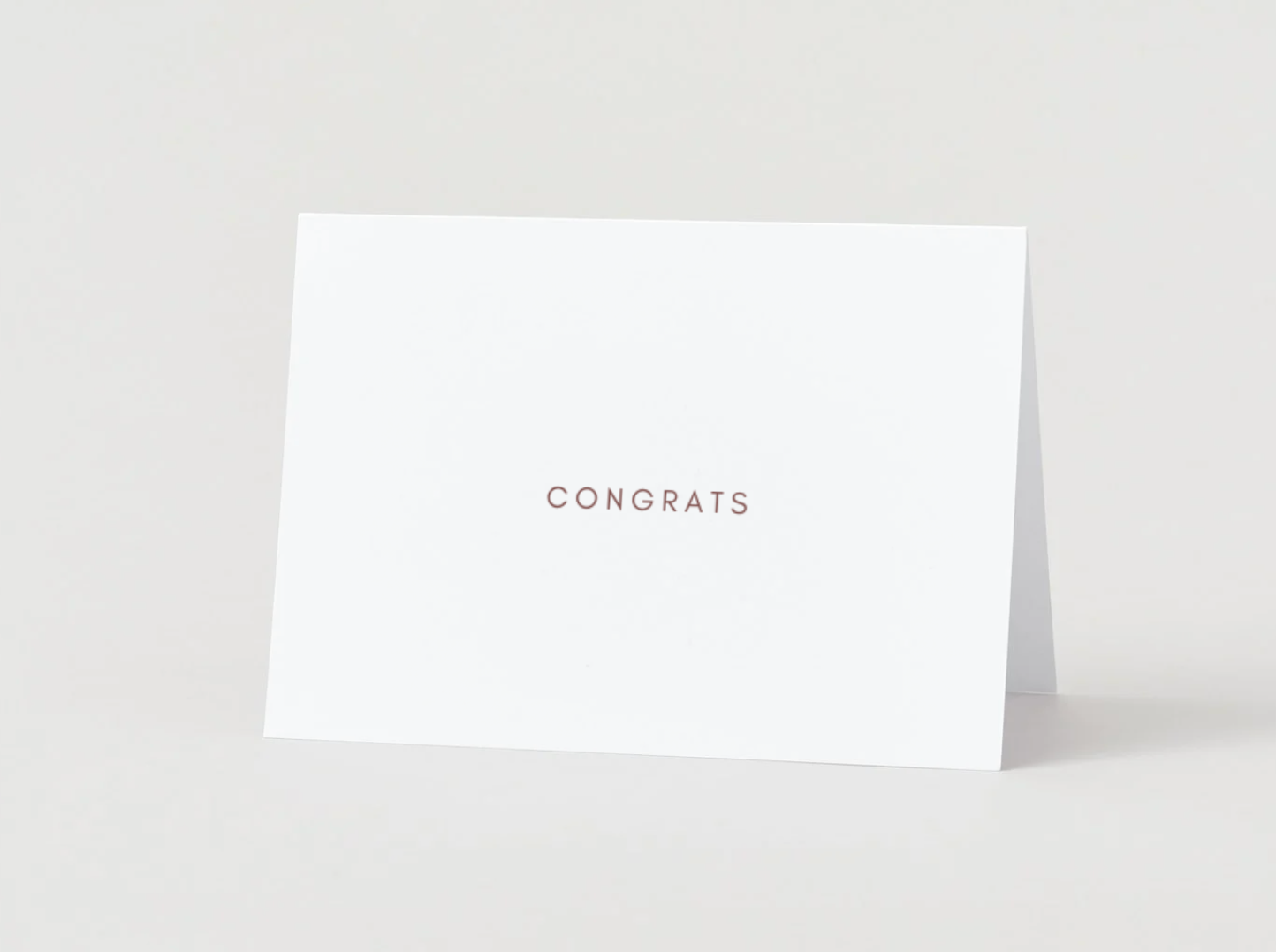 Don’t Forget a Card!